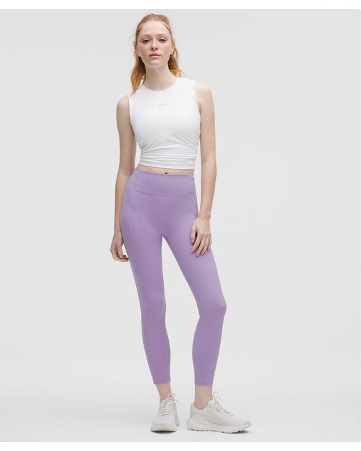 lululemon athletica Purple – Swift Speed High-Rise Tight Leggings – 25" – /Pastel – Size 4