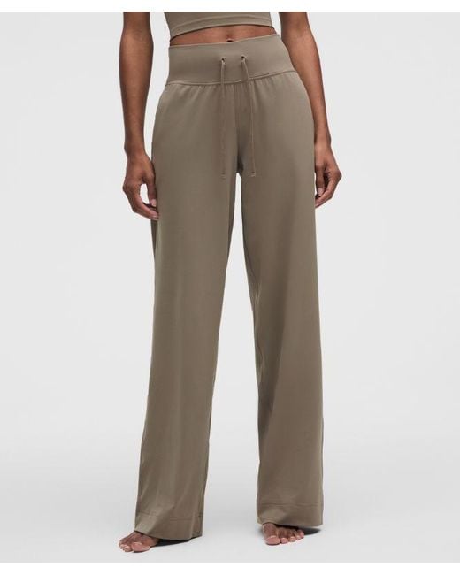 lululemon athletica Natural Groove High-Rise Wide-Leg Pant