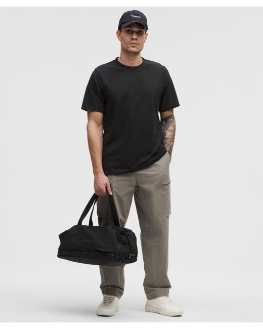 lululemon athletica Black Organic Cotton Classic-Fit T-Shirt for men