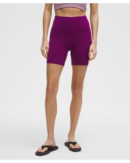 lululemon Women's Purple – Align High-Rise Short – – – Size