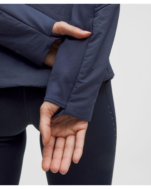 lululemon athletica Blue – Another Mile Jacket – – Size 4