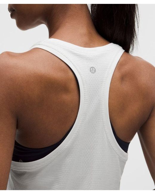 lululemon athletica White Swiftly Tech Racerback Tank Top 2.0