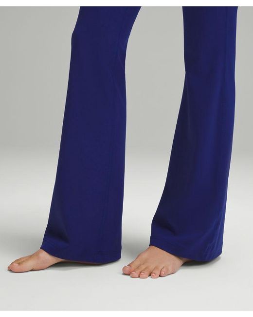 lululemon athletica Blue Groove Super-high-rise Flared Pants Nulu Regular