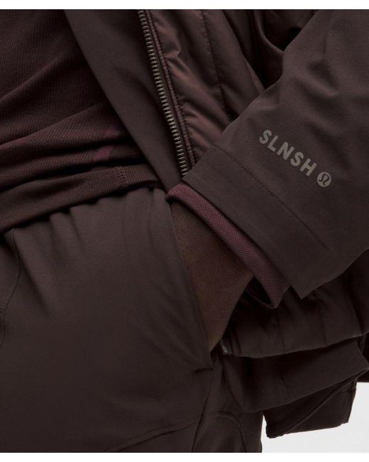 lululemon athletica Brown – Nylon Track Pants Slnsh Collection – – Size Large for men