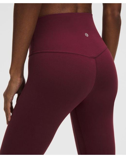 lululemon athletica Red Align No Line High-Rise Pant 25"
