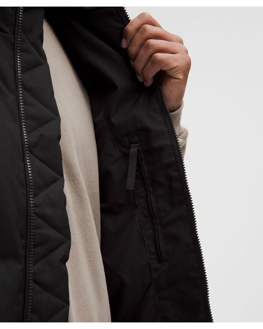 lululemon athletica Black Always Down Puffer Vest for men