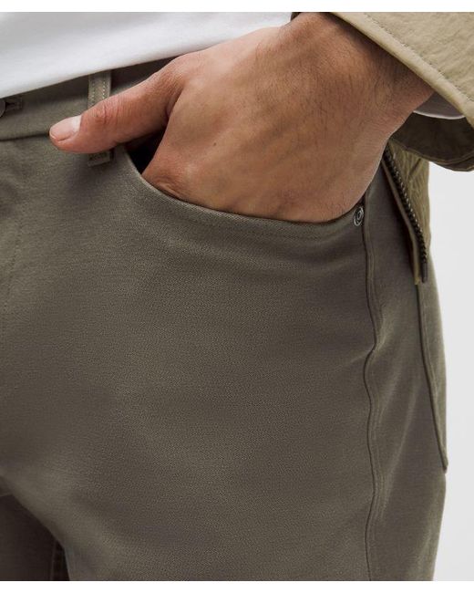 lululemon athletica Green Abc Classic-Fit 5 Pocket Pant 32L for men