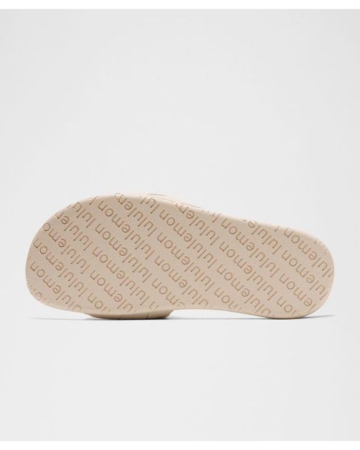 lululemon athletica Natural Restfeel Woven Slide