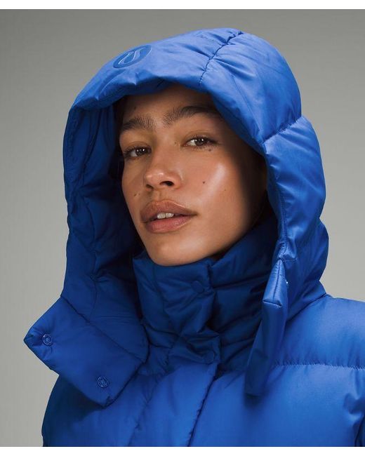 lululemon athletica Wunder Puff Jacket - Color Blue - Size 0