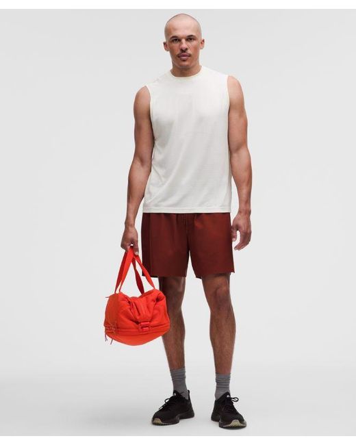 lululemon athletica White Metal Vent Tech Relaxed-Fit Sleeveless Shirt for men