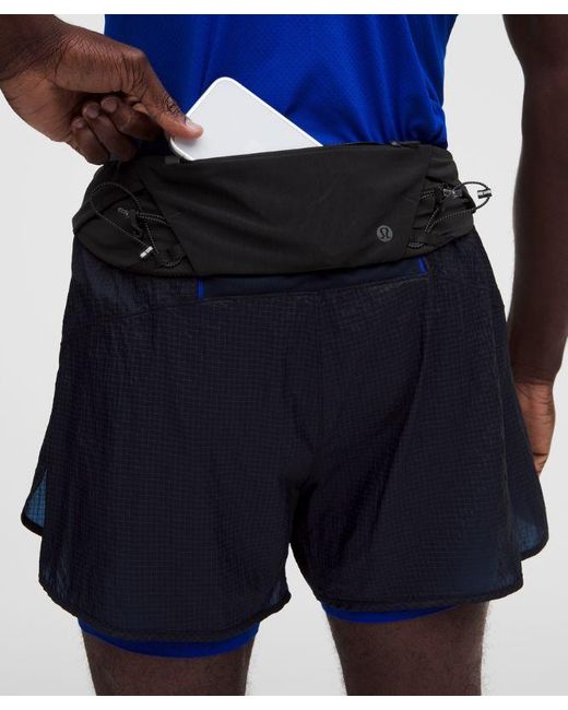 lululemon athletica Black – Fast And Free Distance Running Belt – – Size Small/Medium