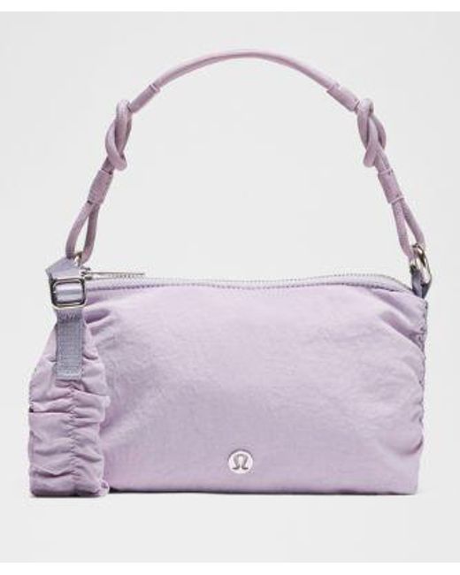 lululemon athletica Purple Ruched Shoulder Bag Mini 1.5L