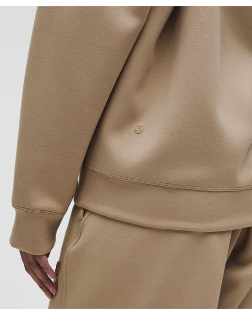 lululemon athletica Brown Smooth Spacer Full-Zip Hoodie