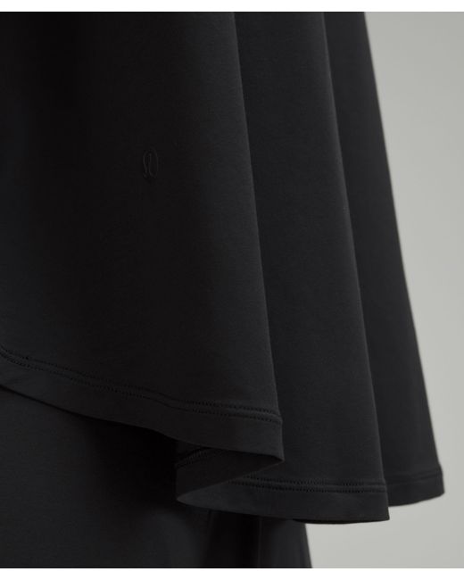 lululemon athletica Black Modal Relaxed-fit Lounge Long-sleeve Shirt