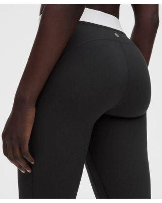 lululemon athletica Black – Align No Line High-Rise Pants Waist – 25" – – Size 4