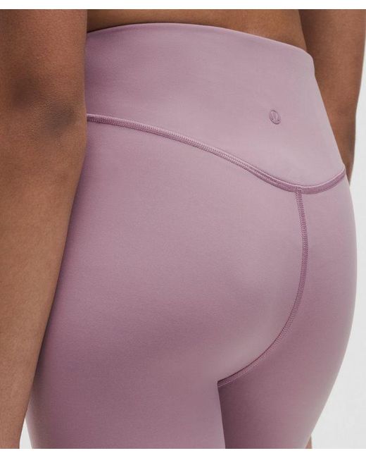 lululemon athletica Purple Wunder Under Smoothcover High-Rise Tight 25"