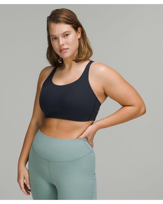lululemon athletica Blue Energy Sports Bra High Support
