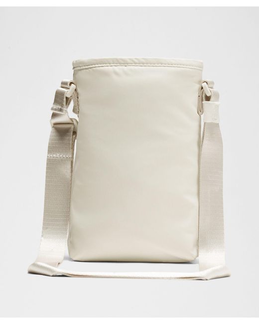 lululemon white tote bag Lululemon reusable small white shopping tote bag