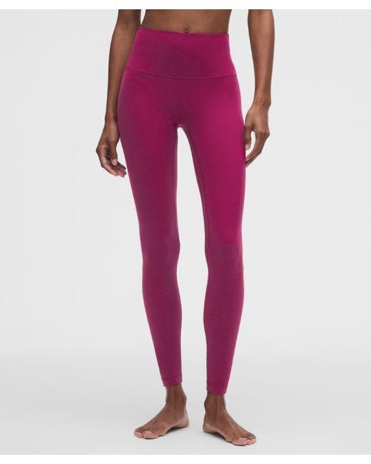 lululemon athletica Red Align High-Rise Pant 28"
