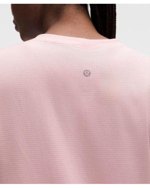 lululemon athletica Pink – Swiftly Relaxed Long-Sleeve Shirt Hip Length Fit – – Size 14