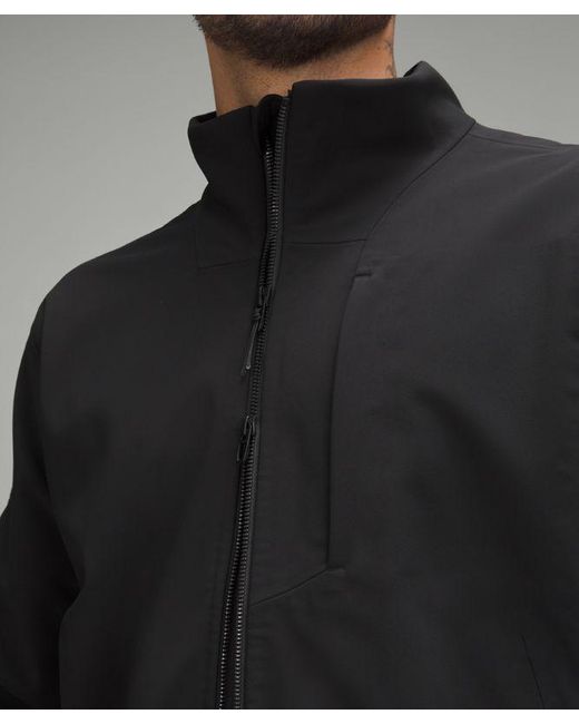 lululemon athletica Black Repelshell Relaxed-fit Jacket