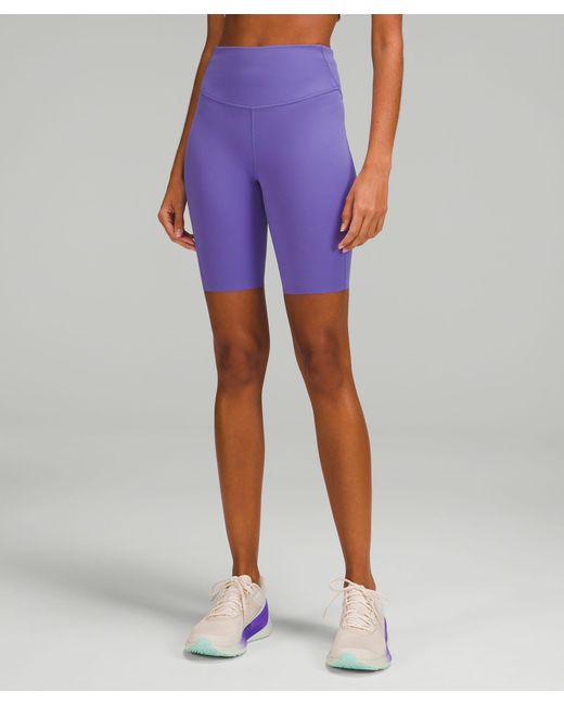 lululemon athletica Base Pace High-rise Short 8 Online Only in Blue