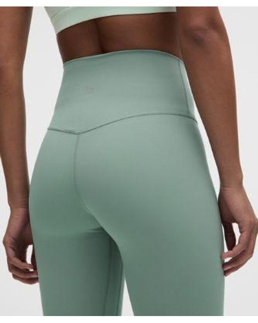 lululemon athletica Green Align High-Rise Crop 23"