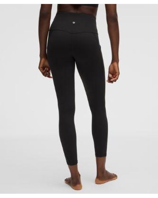 lululemon athletica Align High-rise Pants With Pockets - 25" - Color Black - Size 0
