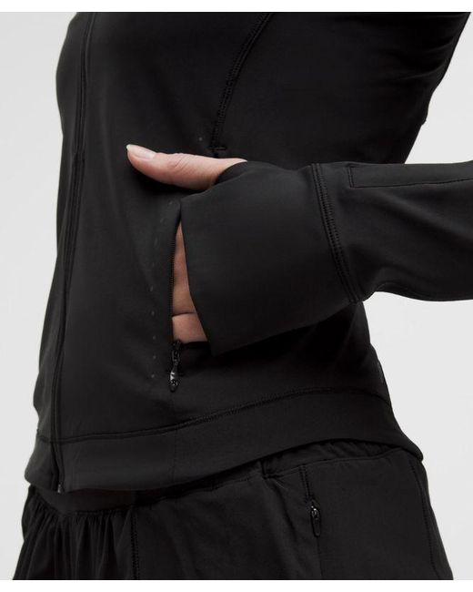 lululemon athletica Black Lightweight Running Jacket