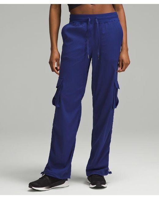 lululemon athletica Blue Dance Studio Relaxed-fit Mid-rise Cargo Pants