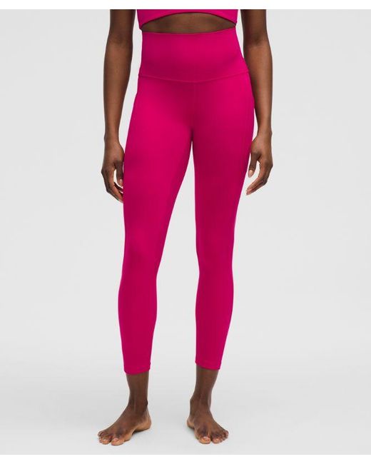 lululemon athletica Pink Align High-Rise Pant With Pockets 25"