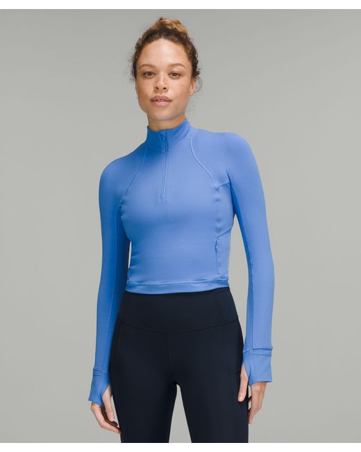 Lululemon cropped half discount zip