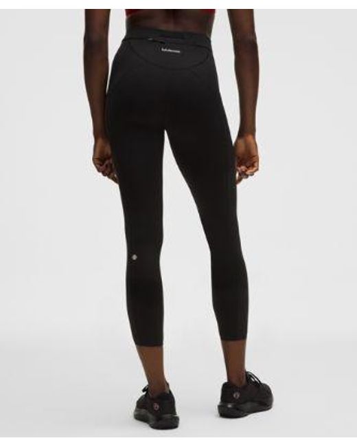 lululemon athletica Red – Fast And Free High-Rise Tight Leggings – 25" – – Size 4