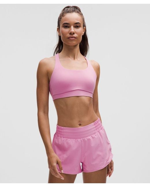 lululemon athletica Red Energy Bra Medium Support, B-D Cups