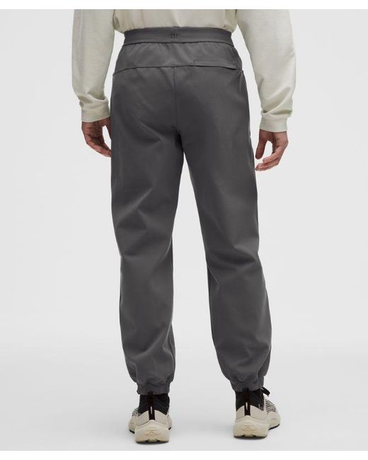 lululemon athletica Gray Sojourn Jogger for men