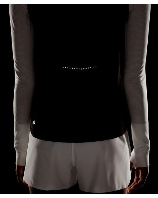 lululemon athletica Black Another Mile Vest