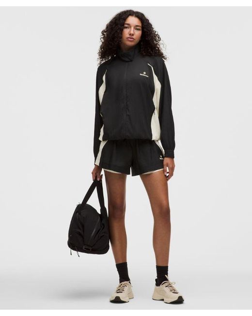lululemon athletica Black – License To Train Textured Nylon Jacket – – Size Large