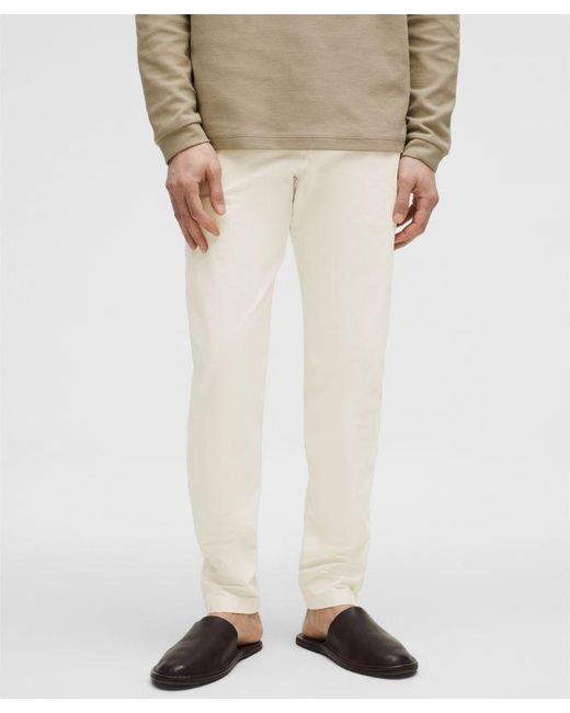 lululemon athletica Natural Abc Slim-Fit Trouser 32L for men