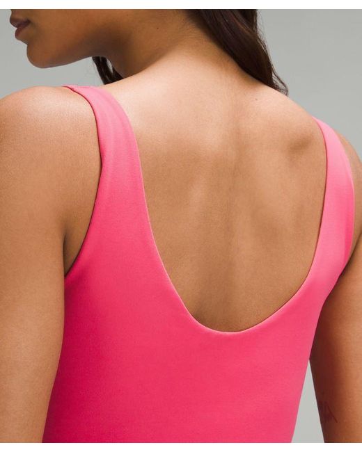 lululemon athletica Red Bend This Scoop And Square Bra Light Support, A-c Cups