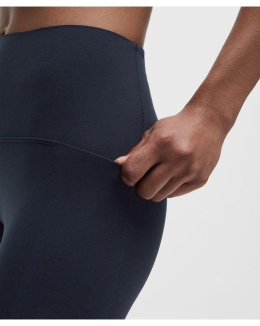 lululemon athletica Blue – Align No Line High-Rise Pant With Pockets – 25" – – Size 4