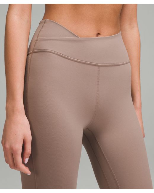 lululemon athletica Brown Aligntm Asymmetrical-waist Mini-flared Pants 32"