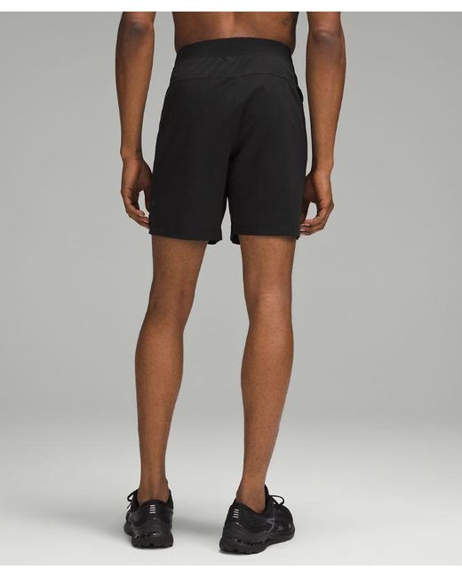lululemon athletica Black Zeroed In Linerless Shorts 7" for men
