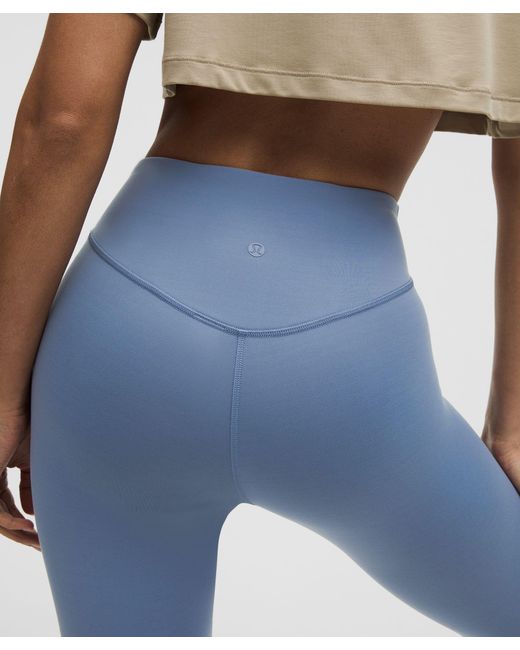 lululemon athletica Blue Wunder Under Smoothcover High-Rise Tight 25"