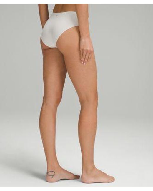 lululemon athletica Blue Invisiwear Mid-rise Bikini Underwear 5 Pack