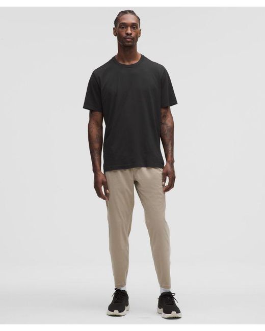 lululemon athletica Black Metal Vent Tech Relaxed-Fit Short-Sleeve Shirt for men