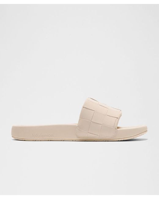 lululemon athletica Natural Restfeel Woven Slide