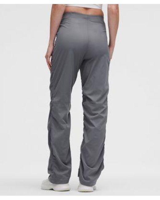 lululemon athletica Gray Dance Studio Slim-Fit High-Rise Flared Pant