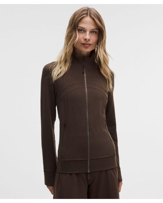 lululemon athletica Brown – Define Track Jacket Luon – – Size 4