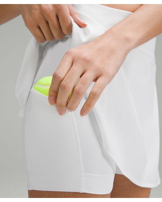 lululemon athletica Lightweight High-rise Tennis Skirt - Color White - Size 0
