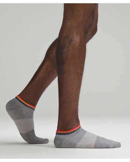 lululemon athletica Gray – Daily Stride Comfort Low-Ankle Socks 3 Pack – // – for men